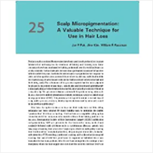 世界毛发移植教科书SMP™章节作者